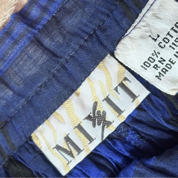 Vintage Mixit Plaid Cotton Maxi Skirt - Picture 8 of 11